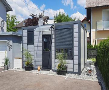 Gemütliches Tiny Home Mit 30m2 Inklusive Kochmöglichkeit