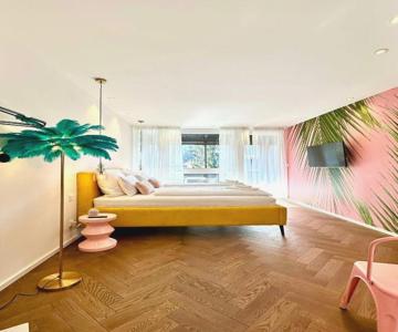 Miami Vice Appartement Mit Balkon & Flussblick-das Alpenzeit Im Zentrum Mit Parkplatz