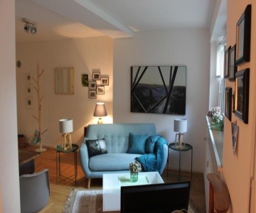 Schönes Appartement Mit Gartenblick