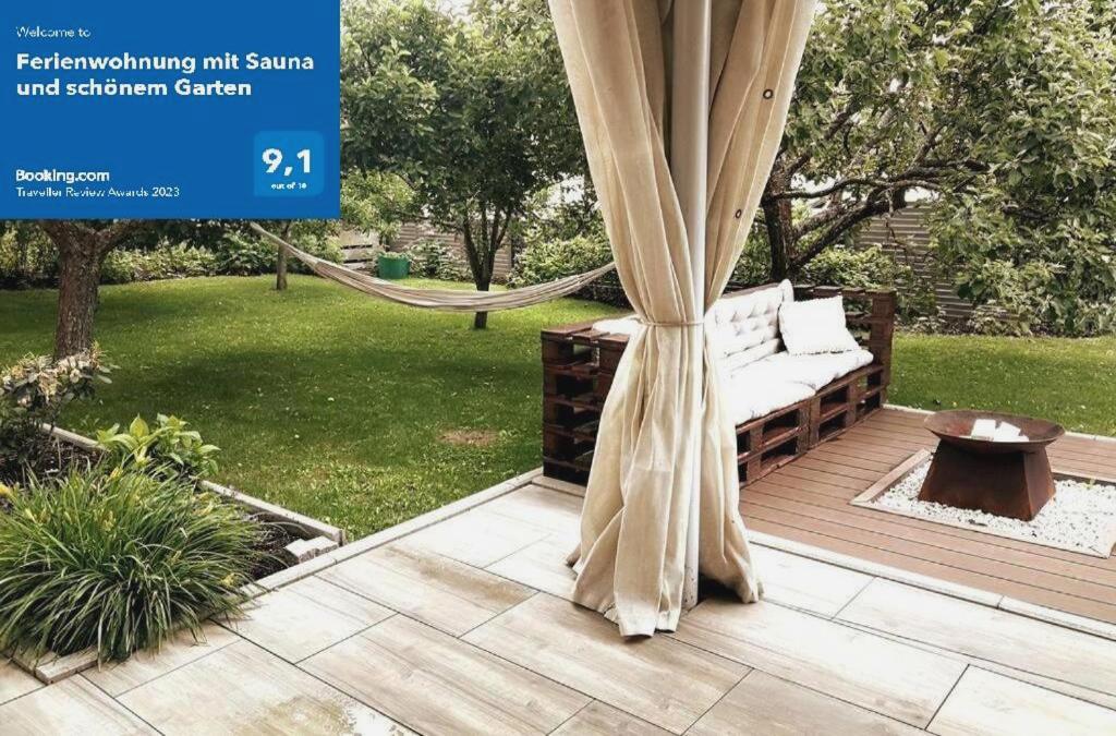 Ferienwohnung Mit Sauna Und Schönem Garten