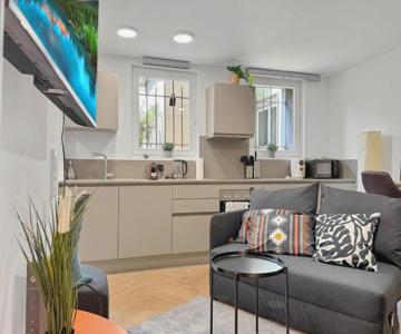 Stuttgarter Apt Mit Terrasse Für 4 Pers