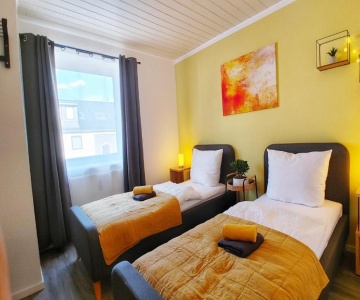 M-oase Business Design I Küche I Parkplatz I Netflix