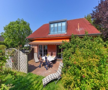 Jever-ferienhaus Gartenblick