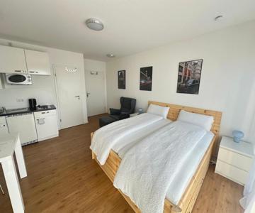 Helles Studio mit Weitblick, Doppelbett, zentrumsnah