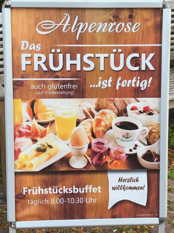 Hotel Alpenrose gut schlafen & frühstücken