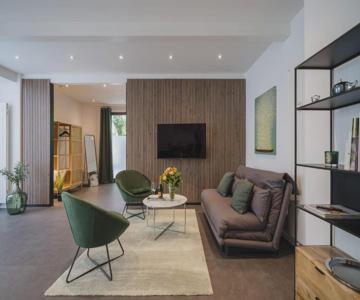 Homely Berlin - Luxury Loft, Modern, Near Kurfürstendamm I Cafe