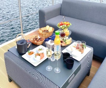 Traumzeitboot Jutta - Exklusiver Festlieger In Perfekter Lage Am Scharmützelsee Bad Saarow