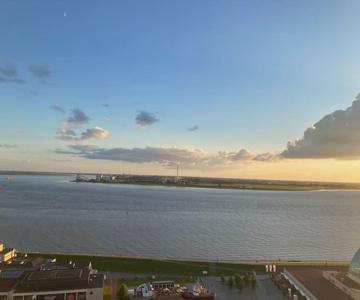 Über Den Dächern Von Bremerhaven