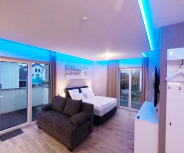 -neubau- 42 Qm Balkon-apartment