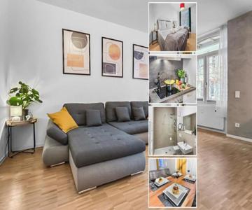6pers Apartment Nahe Frankfurt, Messe, Airport, Kostenlosem Parkplatz