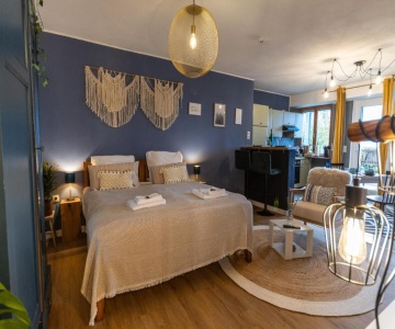 Cozy Souterrain Terrasse Garten Panoramablick