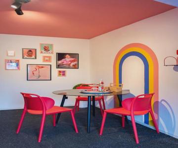 Pop Art Apartment - Balkon, Netflix, Nespresso, Zentral, Messe