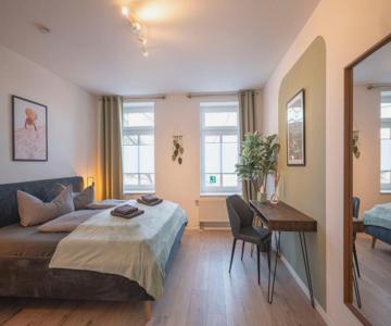 Boho-suite - Sauna, Netflix, Nespresso, Zentral, Messe