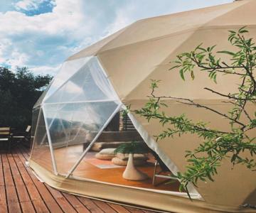 Glamping Geodesic Dome In Secluded Eco Retreat