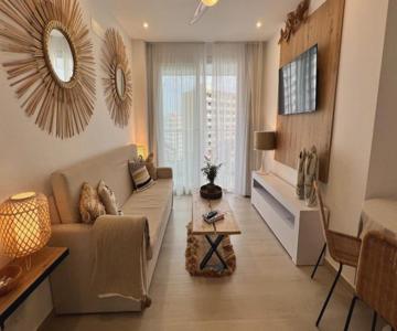 7º Cielo 1ª Linea De Playa. Puerto Marina. Wifi