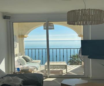 Confort con la mejor vista al mar en el Balcón de Marina