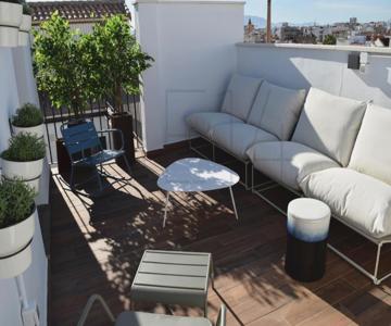 Apartamento Con Terraza Centro Málaga