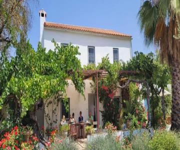 Finca Los Meleros Andalucian Farmhouse Set In Its Own Land With Beautiful Terraces, Garden & Pool.