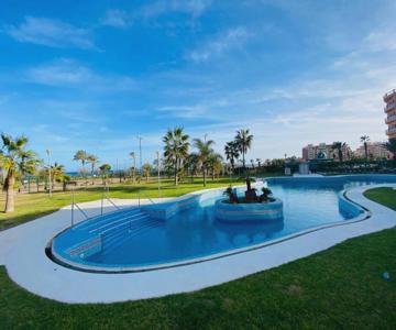 Precioso Apartamento 1ª Línea De Playa Con Piscina