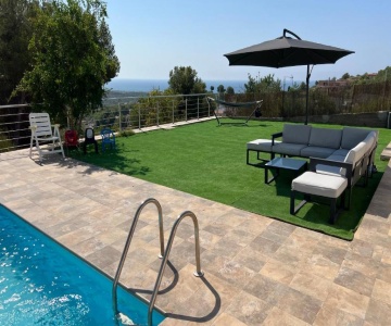 Maison De Rêve Avec Piscine Privative Et Vue Sur Mer - Proche Barcelone Et Port Aventura