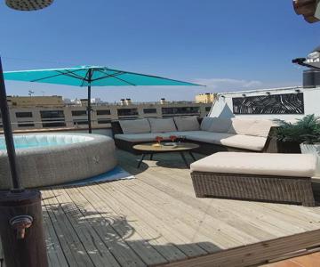 rooftop One Jacuzzi - Plein Sud - 2 Chambres Sur Les Canaux