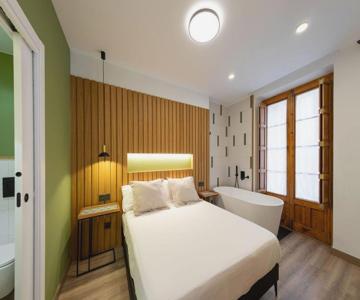 Precioso Loft Con Bañera De Isla