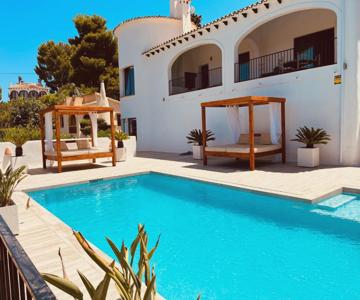 Magic Dream Seaview Villa Denia With 2 Pools, Bbq, Airco, Wifi
