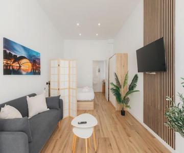 Stylish Studio With Easy Access To Valencias Best