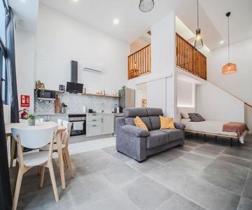 Aroma De Valencia II Cozy Studio With Loft