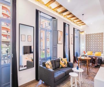 Classy Studio Apartment With Unique Design