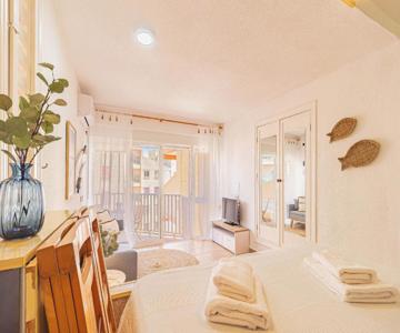 La Pecera - La Manga Del Mar Menor - Edificio Mónaco - Kilómetro 7 - Cama Plegable Y Sofá-cama