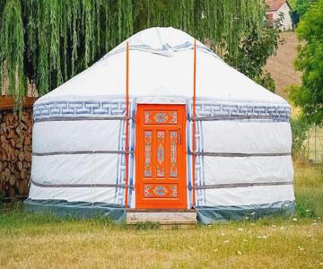 Yourte traditionnelle mongole