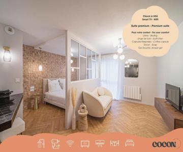 Suite Georgia - appartement 2 personnes - Check in h24 & Wifi