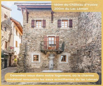 Maison En Duplex I Yvoire I Lac Léman I Médiévale