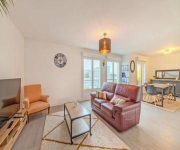 Escale à Brest - Spacieux - 3 Chambres - Parking Privé - Ideal Familles & Pros