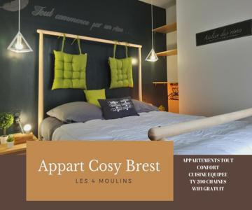 Appart Cosy Brest (les 4 Moulins)