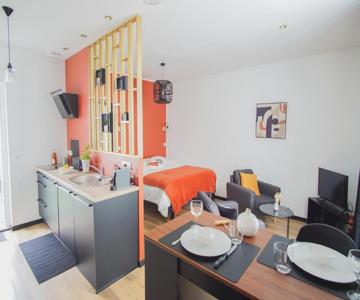 -PICCO ROSSO- Studio avec terrasse- Concarneau