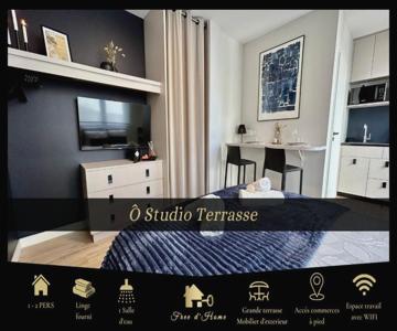 Ô Studio Terrasse - Centre Ville De Lorient - Gare