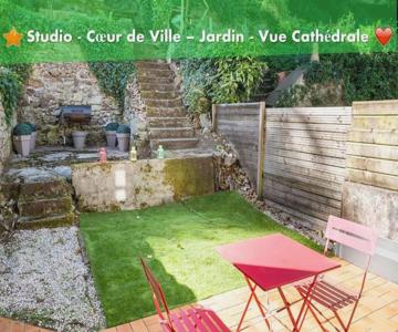 Oo Le Jardin Oo Paisible Studio équipé Et Bien Placé