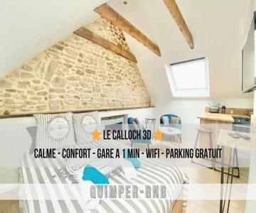 Le Calloch 3d - Standing - Calme - Wifi - Smart Tv