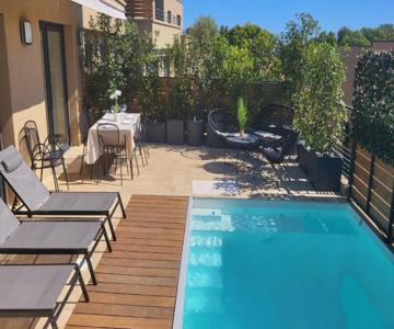 Villa Moderne De Standing Avec Piscine Privée à 400m De La Plage - 4 Chambres