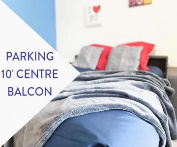 Le Studio Bleu*10' Centre*parking*balcon