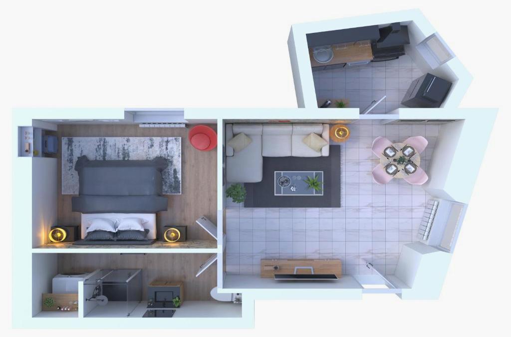 Gite Urbain - La Capsule - Parking
