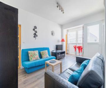 Soleil Couchant Balcon Parking Metz Gare Un-séjour-à-part