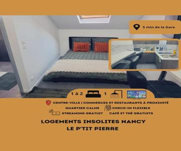Le Petit Pierre à 5 Min De La Gare Logements Insolites Nancy