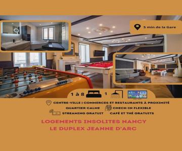 Duplex Jeanne D'arc Billard Baby Logements Insolites