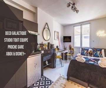 Explorereims - Studio Intergalactique Chic Proche Gare/centre