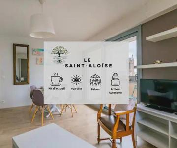Le Saint Aloïse - Balcon, Vue à 10min Du Centre