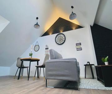 Charmant T2 Atypique Industriel