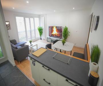 Keyless Appartement Moderne Et Spacieux 90 M2 Parking